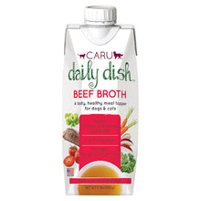 Cargar imagen en el visor de la galería, Caru Daily Dish Beef Broth for Dogs &amp; Cats