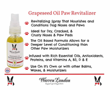 Cargar imagen en el visor de la galería, Grapeseed Oil Paw &amp; Nose Revitalizer by Warren London