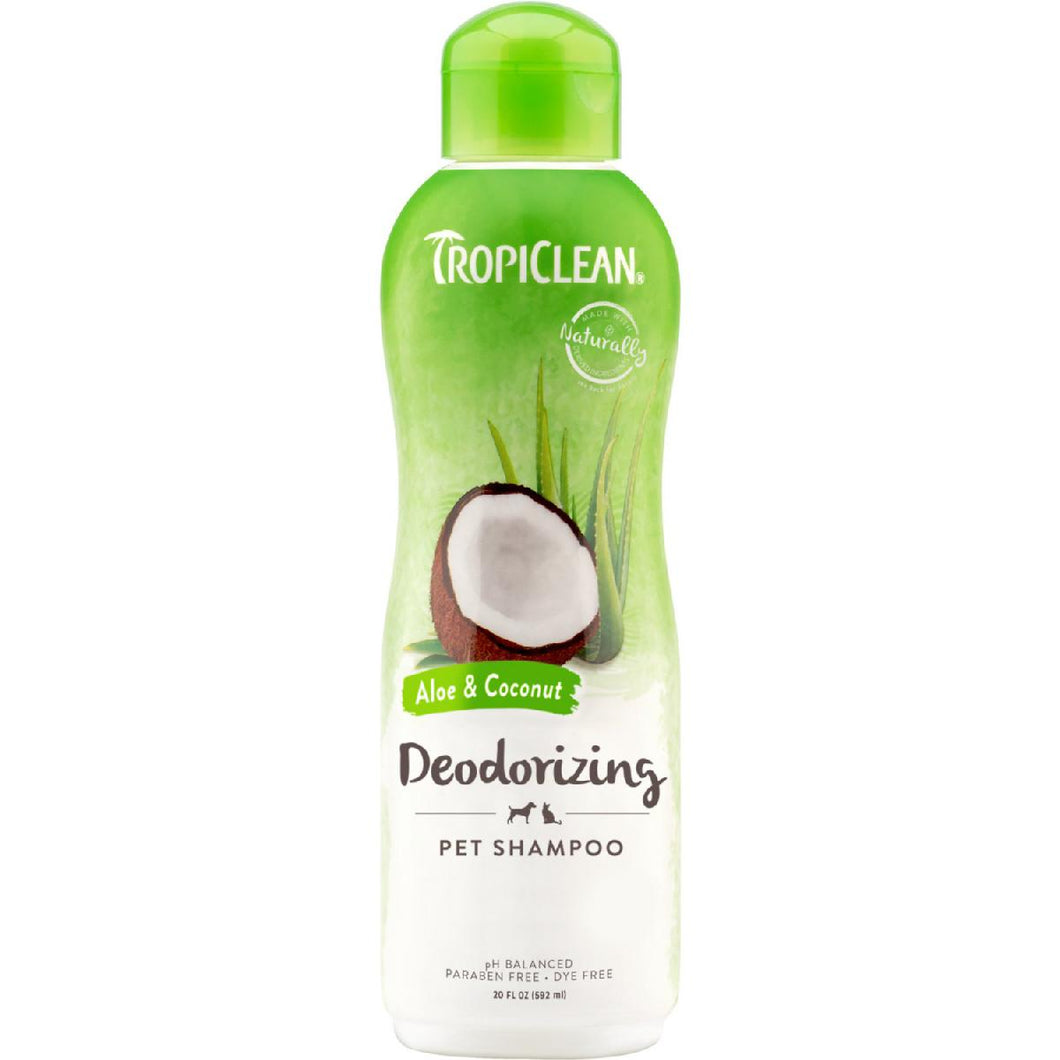 TropiClean Deodorizing Aloe & Coconut Dog & Cat Shampoo